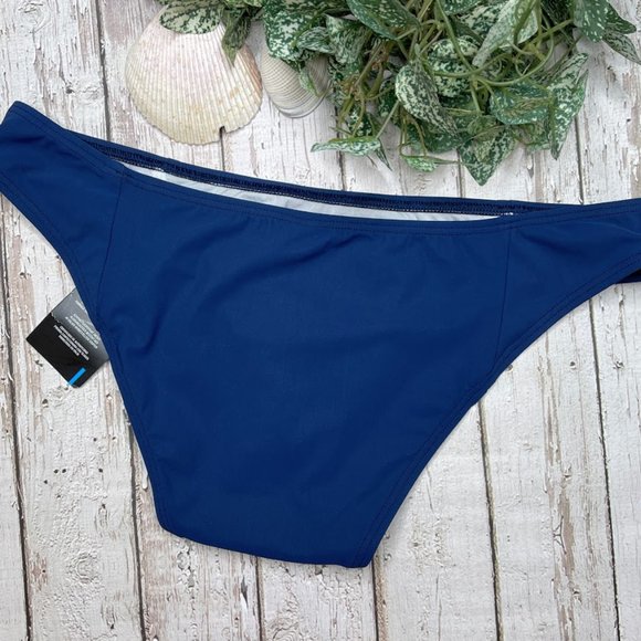Krupa Couture Hipster Bikini Bottoms-Blue - Picture 4 of 5